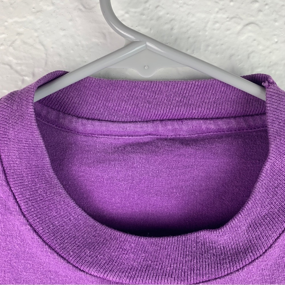 Vintage Disney World 25th Anniversary Shirt Purple Single Stitch Adult Small - Picture 3 of 5
